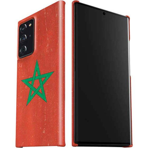 Morocco Flag Distressed Galaxy Note20 Ultra 5G Lite Case